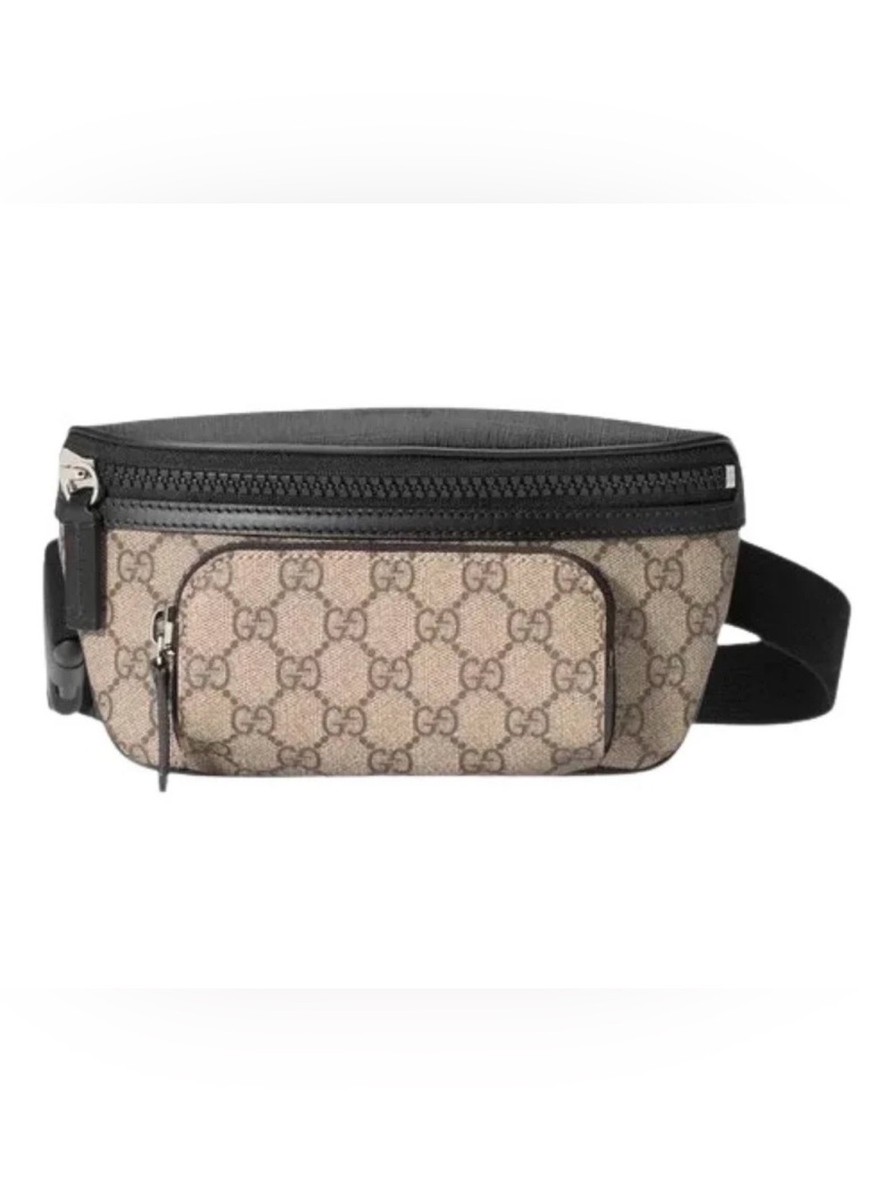 Gucci Brown GG Supreme Eden Canvas Belt Bag - unisex